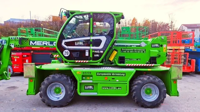 Bild 1 einer Mietmaschine vom Typ TSR-4016 | Merlo Roto 40.16