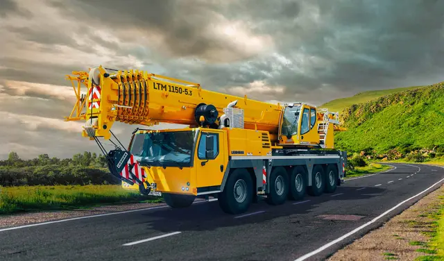 Bild 4 einer Mietmaschine vom Typ mobiele kraan van 100 ton | Liebherr LTM 1100 5.3