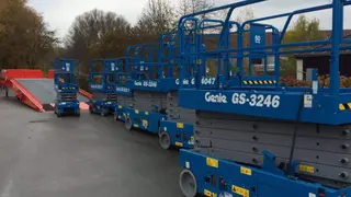 Afbeelding van een huurmachine van het type SBE-118 | Genie GS 3246