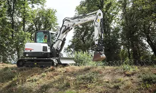 Vorschaubild 2 einer Mietmaschine vom Typ 8,5 Ton Van Compacte Graafmachines | Bobcat E85