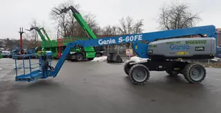 Afbeelding van een huurmachine van het type Genie S-60 FE