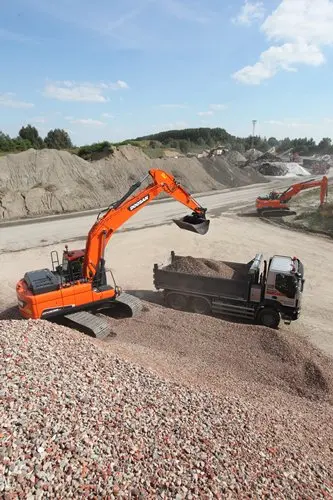 Bild 1 einer Mietmaschine vom Typ 23 ton graafmachine op rupsbanden | Doosan DX-235LC-5