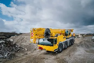 Afbeelding van een huurmachine van het type mobiele kraan, 120 ton | Liebherr LTM 1120-4.1