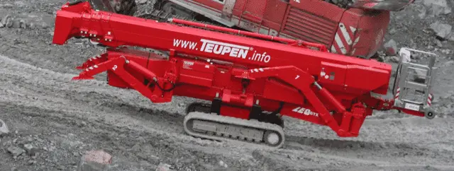Bild 1 einer Mietmaschine vom Typ KTB-400 | Teupen LEO40GTX