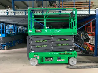 Afbeelding van een huurmachine van het type SBE-160 | KB Lift S-160W