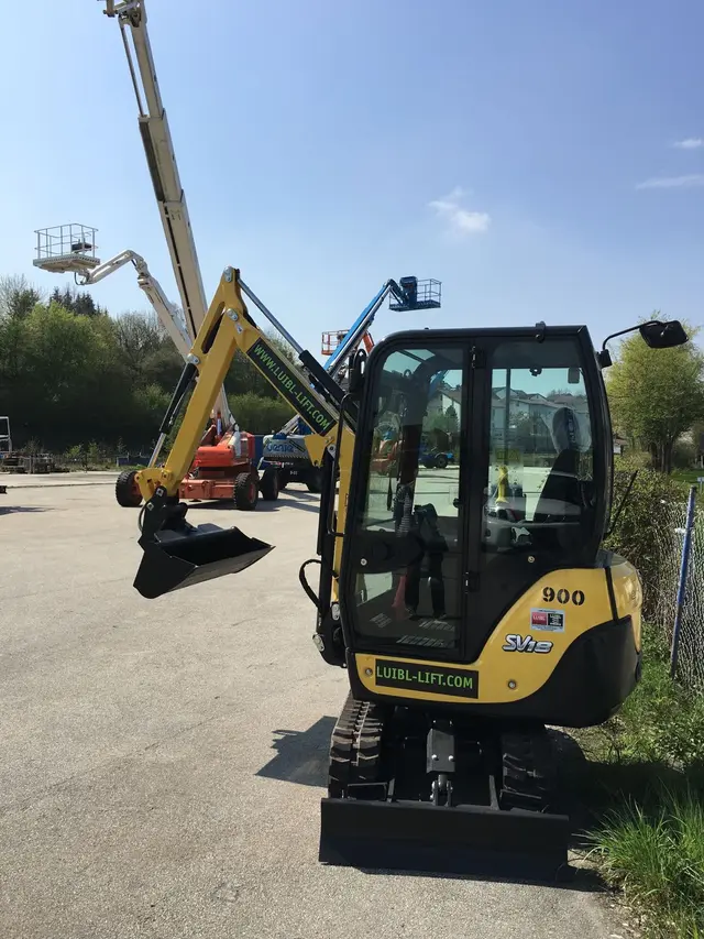 Bild 1 einer Mietmaschine vom Typ 1.8 ton mini graafmachine | Yanmar SV18