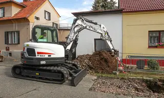 Vorschaubild 1 einer Mietmaschine vom Typ 8,5 Ton Van Compacte Graafmachines | Bobcat E85