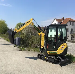 Vorschaubild 4 einer Mietmaschine vom Typ 1.8 ton mini graafmachine | Yanmar SV18