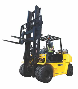 Afbeelding van een huurmachine van het type 7 ton Gas | Hyundai 70L-7A 5060 mm