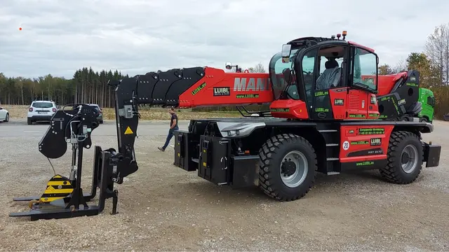 Bild 3 einer Mietmaschine vom Typ telescopische heftrucks TSR-7035 | Manitou MRT-3570